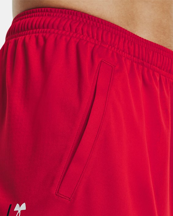 Men's UA Tech™ Wordmark Shorts, Red, pdpMainDesktop image number 3